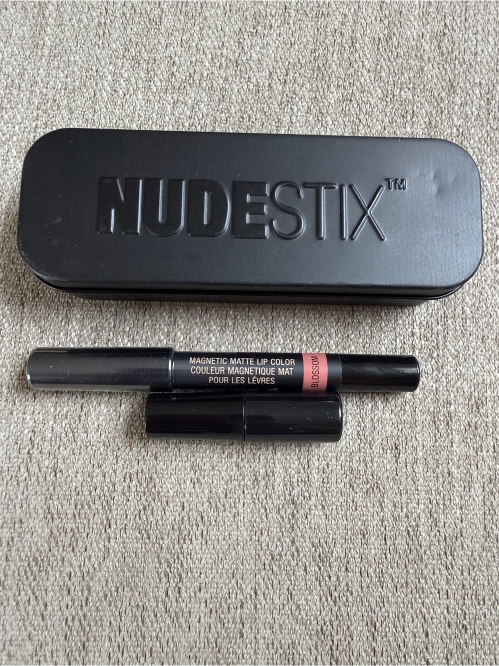 NUDESTIX Magnetic Matte Lip Color - Blossom Pink Nude